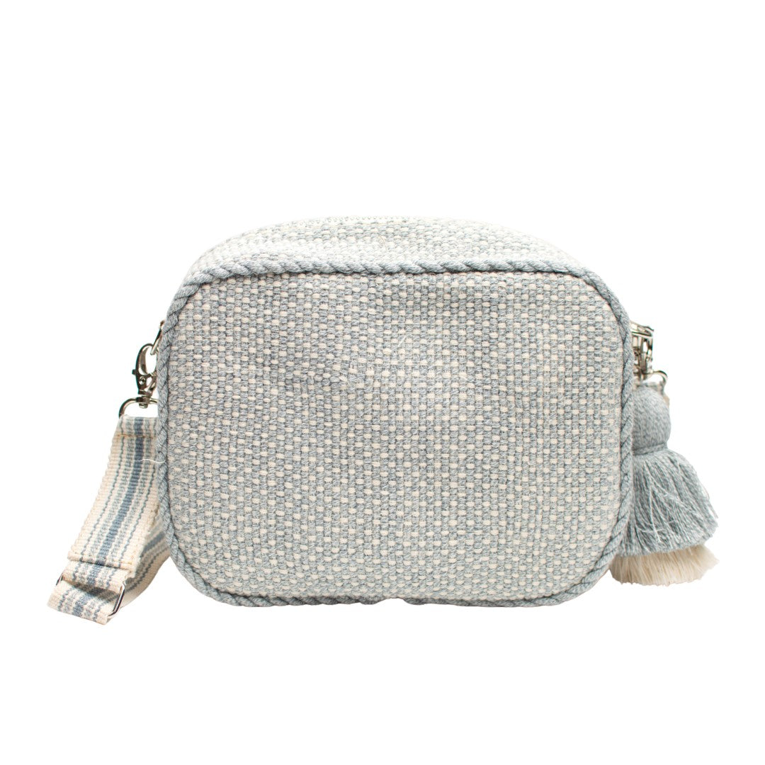 Izel Crossbody-Blue/White