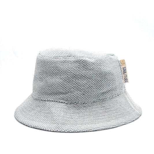 SOULITUDE Unisex Bucket Hat-Patterned Blue